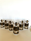 Georges Briard Name Your Poison Glasses With Caddy