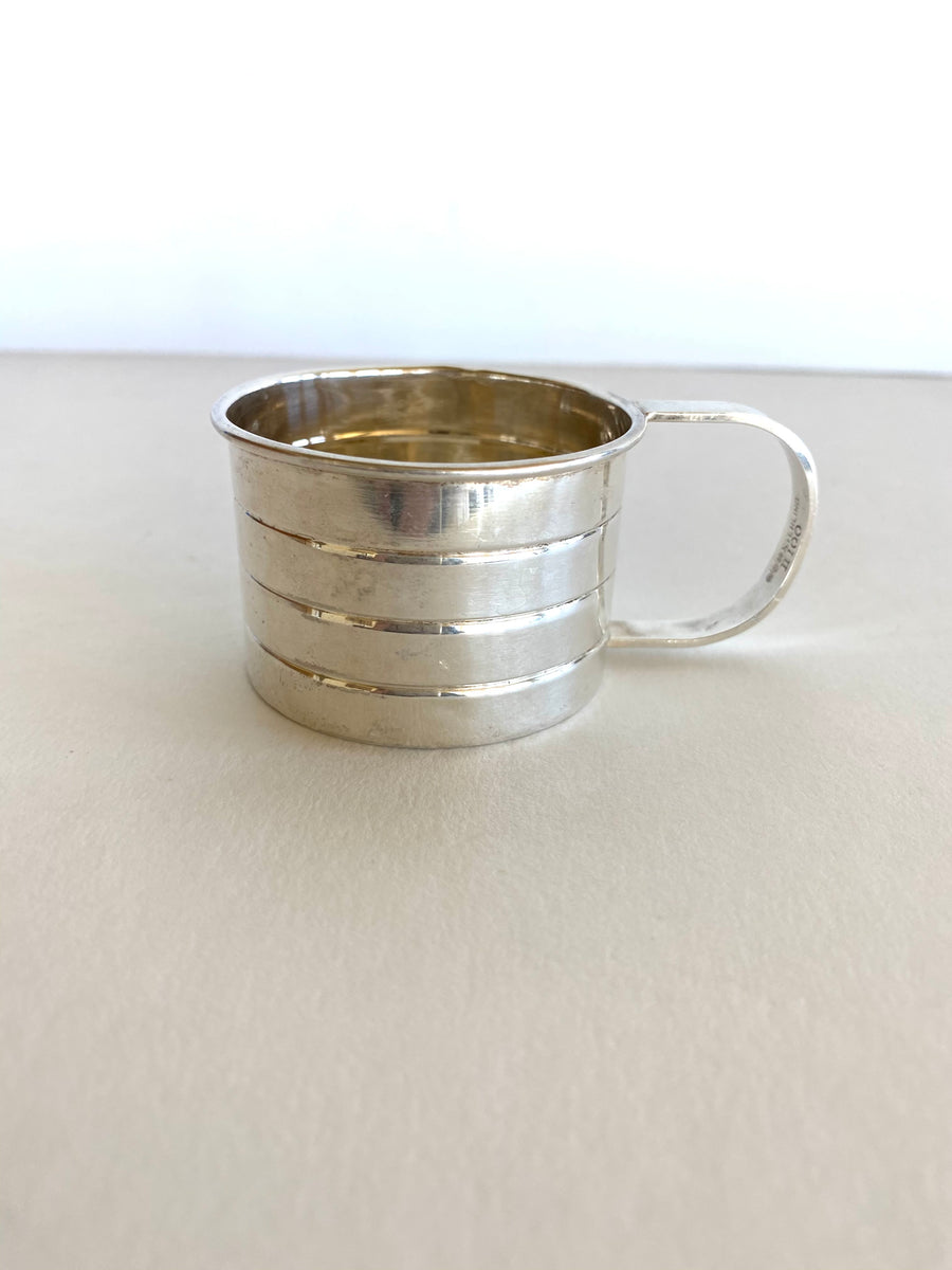 Vintage Wallace Sterling Silver Stepped Jigger