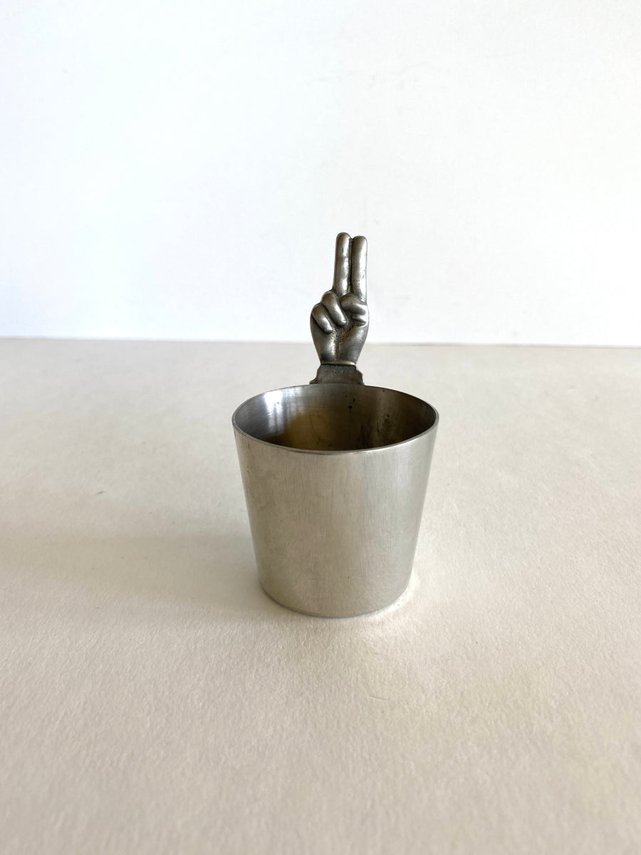 Vintage Two Finger Jigger Southern Vintage Wares