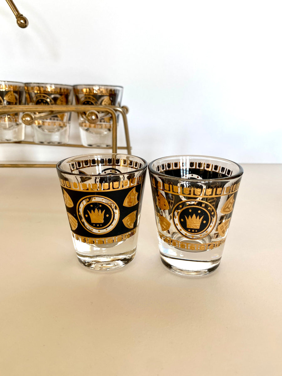 Vintage Salesman's Night Cap Mid Century Novelty Frosted Shot / Measuring  Cup Glass Funny Shot Glass 