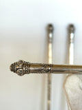 Art Deco Sterling Silver Cocktail Sipping Spoons - Southern Vintage Wares