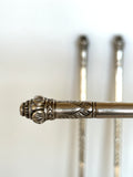 Art Deco Sterling Silver Cocktail Sipping Spoons - Southern Vintage Wares