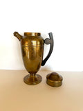 Vintage Brass Cocktail Shaker 1930s - Southern Vintage Wares