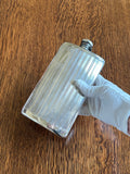 Art Deco Flask Silver-Plated by Meriden, Sterling Silver Cap - Southern Vintage Wares