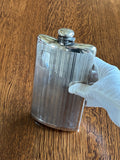 Art Deco Flask Silver-Plated by Meriden, Sterling Silver Cap - Southern Vintage Wares