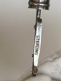 Sterling Silver Cocktail Picks, Asian Finials - Southern Vintage Wares