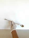 Vintage Christofle Cocktail Spoon, Muddler Finial - Southern Vintage Wares