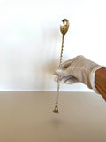 Vintage Christofle Cocktail Spoon, Muddler Finial - Southern Vintage Wares