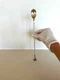 Vintage Christofle Cocktail Spoon, Muddler Finial - Southern Vintage Wares