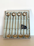 Art Deco Cocktail Sipping Spoons 1940s - Southern Vintage Wares