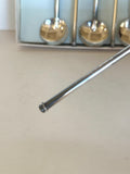 Art Deco Cocktail Sipping Spoons 1940s - Southern Vintage Wares