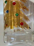 Culver Jeweled Christmas Tree Glasses, Set of 8 - Southern Vintage Wares