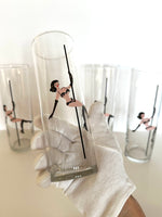 Libbey Risque Pole Dancer Glasses