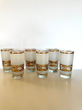 Georges Briard Gold Bamboo Glasses