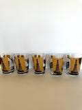 Vintage Oil Derrick Glasses by Sinclair Oil