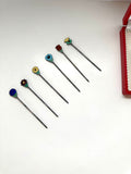 Sterling Silver Flower Cocktail Picks by Meka (in original box) - Southern Vintage Wares