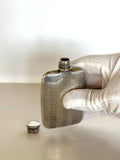 Napier Sterling Silver Flask 1930s - Southern Vintage Wares