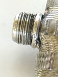 Napier Sterling Silver Flask 1930s - Southern Vintage Wares