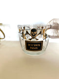 Georges Briard Ice Your Poison Ice Bucket Caddy Set - Southern Vintage Wares