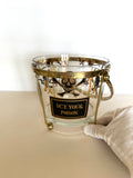 Georges Briard Ice Your Poison Ice Bucket Caddy Set - Southern Vintage Wares