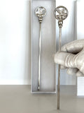 Pair of Rare Christofle Cocktail Stirrers - Southern Vintage Wares