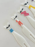 Rare Cat Swizzle Sticks Picks 1960s - Southern Vintage Wares