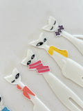 Rare Cat Swizzle Sticks Picks 1960s - Southern Vintage Wares