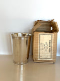 Vintage Mint Julep Cup by Leonard, in original box - Southern Vintage Wares