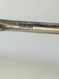 Sterling Silver Retractable Swizzle Sticks 1950s - Southern Vintage Wares