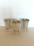 Set of 3 Webster Wilcox Julep cups - Southern Vintage Wares