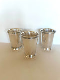 Set of 3 Webster Wilcox Julep cups - Southern Vintage Wares