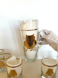Vintage Owl Glasses Set, West Virginia Glass Co. - Southern Vintage Wares