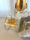 Vintage Owl Glasses Set, West Virginia Glass Co. - Southern Vintage Wares
