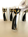 Libbey Kit Kat Glasses by Maida Armour - Southern Vintage Wares