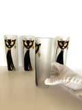 Libbey Kit Kat Glasses by Maida Armour - Southern Vintage Wares