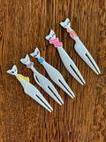 Rare Cat Swizzle Sticks Picks 1960s - Southern Vintage Wares