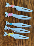 Rare Cat Swizzle Sticks Picks 1960s - Southern Vintage Wares