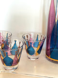 Fred Press Blenko Cocktail Pitcher Set, 7 Pieces
