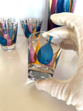 Fred Press Blenko Cocktail Pitcher Set, 7 Pieces