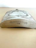 Vintage Floral Embossed Flask 1940s - Southern Vintage Wares