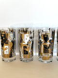 Georges Briard It's In The Cards Glasses