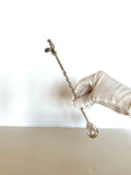 Rooster Cocktail Spoon by Reed Barton, Twisted Stem - Southern Vintage Wares