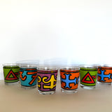 Anchor Hocking 1970s Poison Rocks Glasses