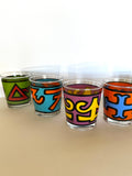 Anchor Hocking 1970s Poison Rocks Glasses