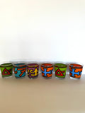 Anchor Hocking 1970s Poison Rocks Glasses