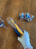 Fred Press Blenko Cocktail Pitcher Set, 7 Pieces