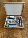 Art Deco Sterling Silver Antler Bar Tools Set (in original box)