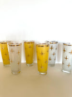 Atomic "North Star" Glasses by Bartlett Collins (set of 6)