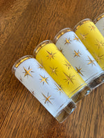 Atomic "North Star" Glasses by Bartlett Collins (set of 6)