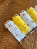 Atomic "North Star" Glasses by Bartlett Collins (set of 6)